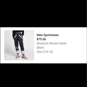 Unisex Nike Sportswear Woven Pants